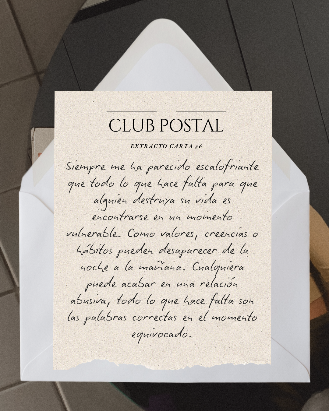 Club Postal #6 (Abril 2026)