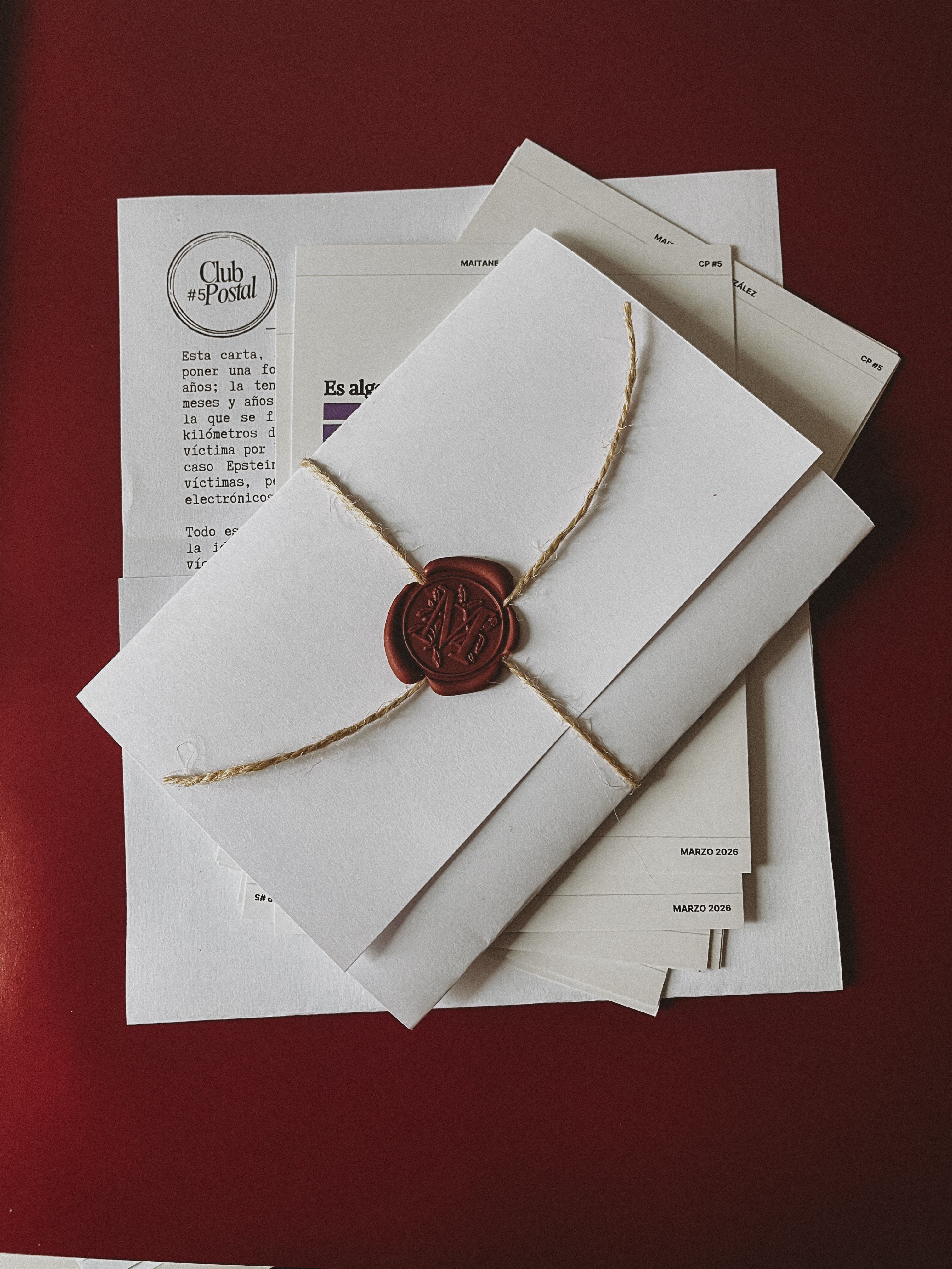 Club Postal #5 (Marzo 2026)