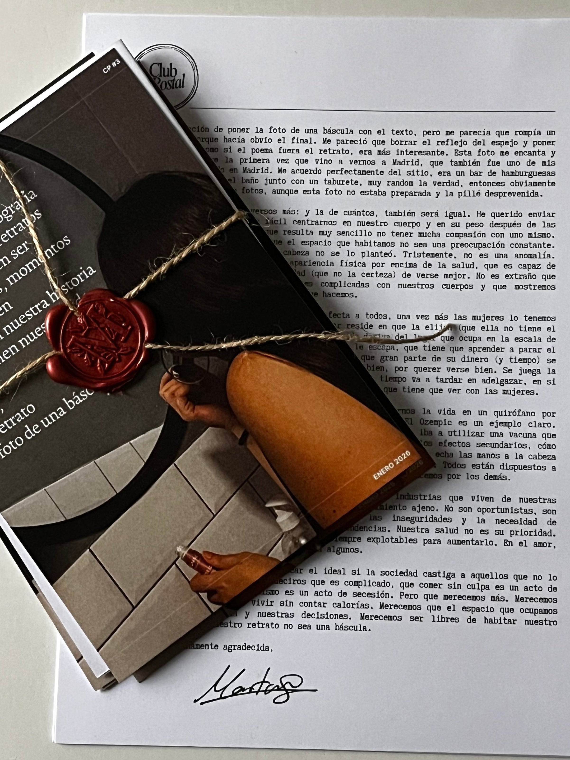 Club Postal #3 (Enero 2026)